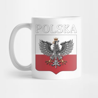 POLSKA - Polish Eagle and Shield Mug